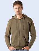 Heren Hoodie met Rits Starworld SW250
